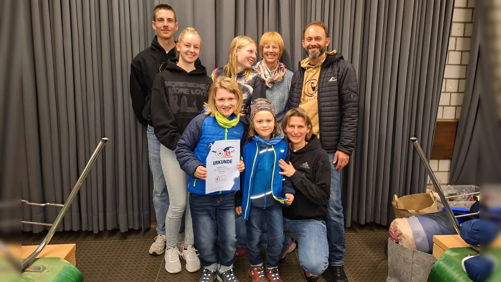 46,3 Kilometer schwammen die Reiterinnen und Reiter vom Pferdesportverein in 25 Stunden.  (Foto: PSV Altomünster-Indersdorf)