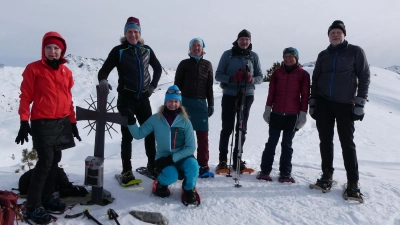 Vier tolle Tage erlebten die Schneeschuhbergsteiger. (Foto: Alpenverein Dachau)